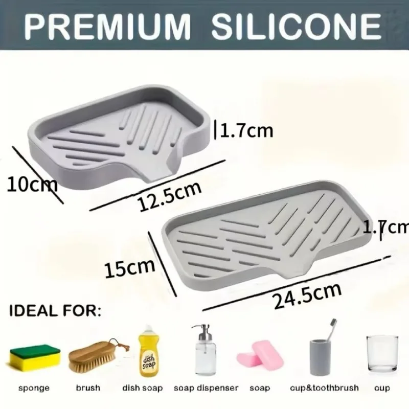 Self Draining Soap Bar Holder  – обзор и цена Silicone Tap Washer