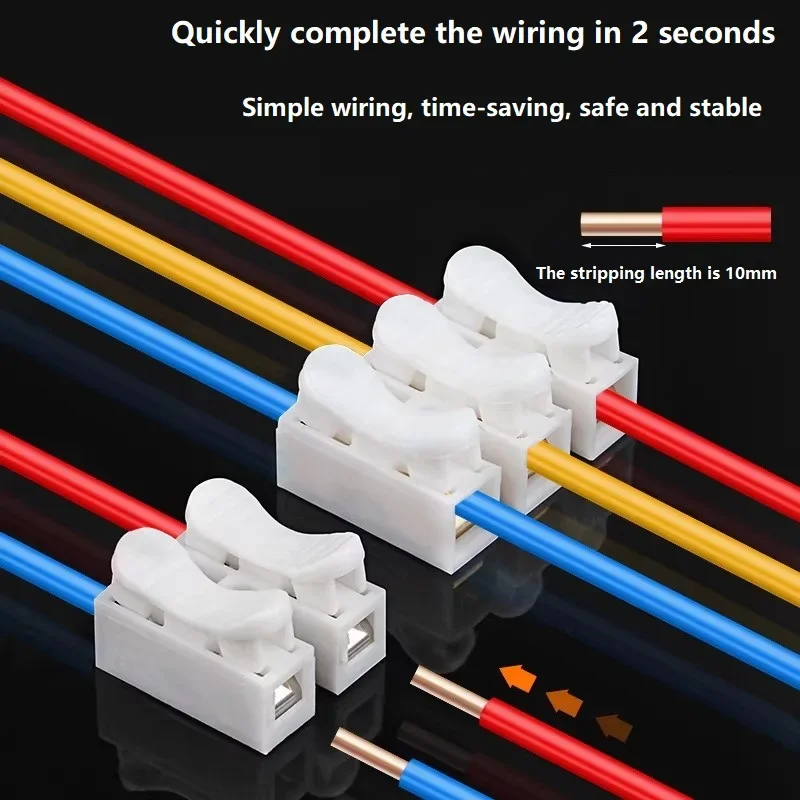 50pcs Push Quick Wire Cable CH – обзор и цена Push Fit Connector