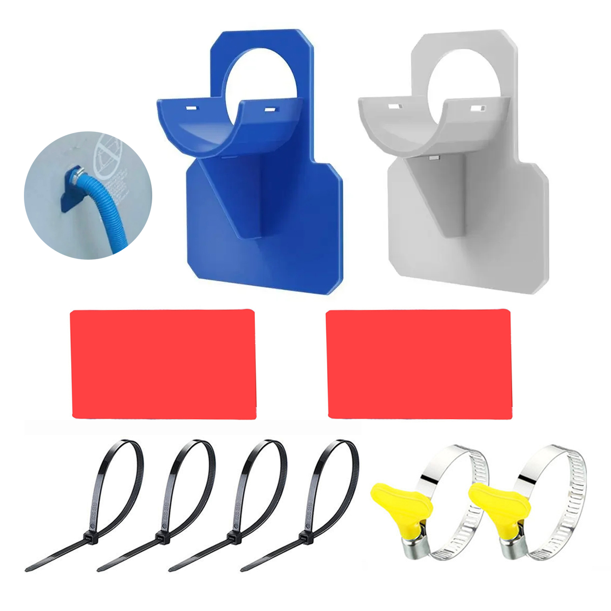 1 Set Swimming Pool Pipe Fixin – обзор и цена Plastic Pipe Clip