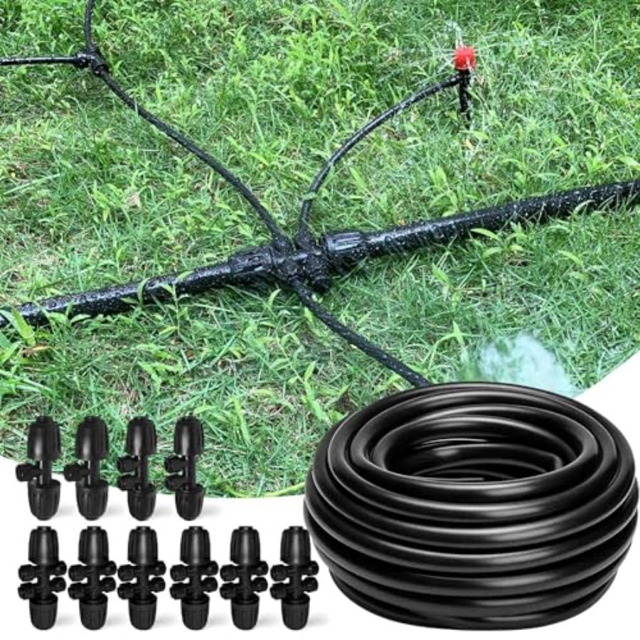 100FT 1/2 Inch Drip Irrigation – обзор и цена Push Fit Connector