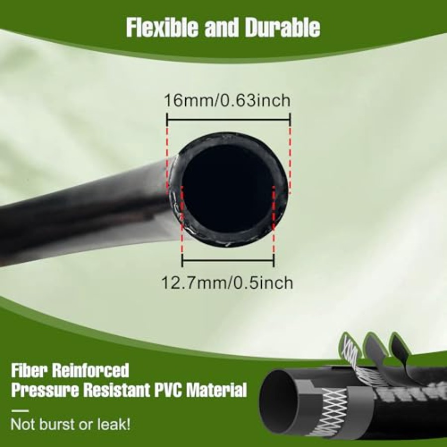 100FT 1/2 Inch Drip Irrigation – обзор и цена Push Fit Connector