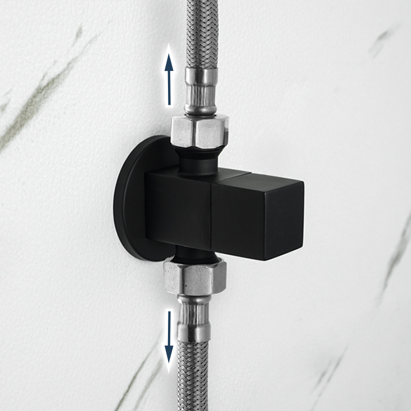 Brass Angle Valve Chrome Black – обзор и цена Toilet Fill Valve