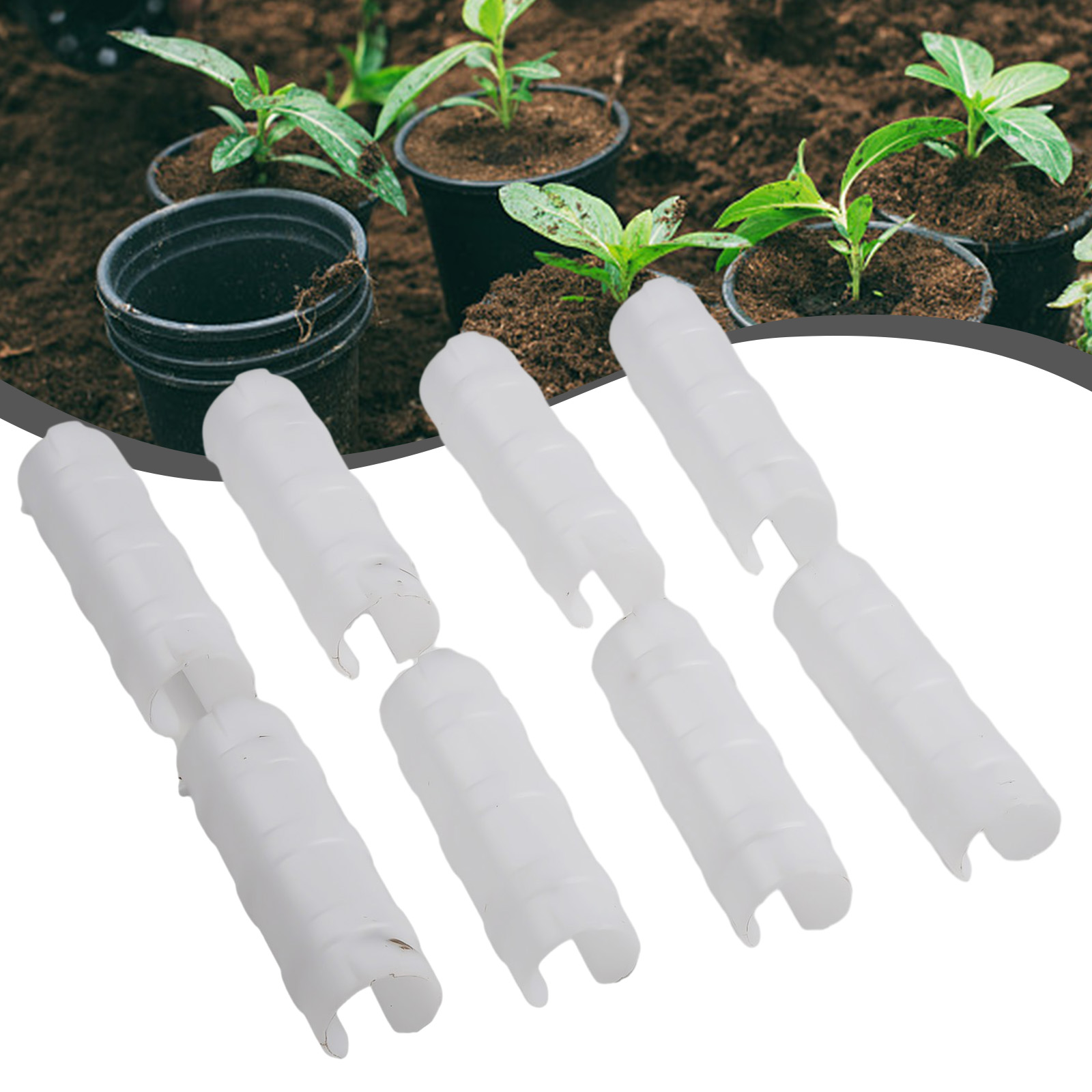 20Pc Greenhouse Frame Film Buc – обзор и цена Plastic Pipe Clip