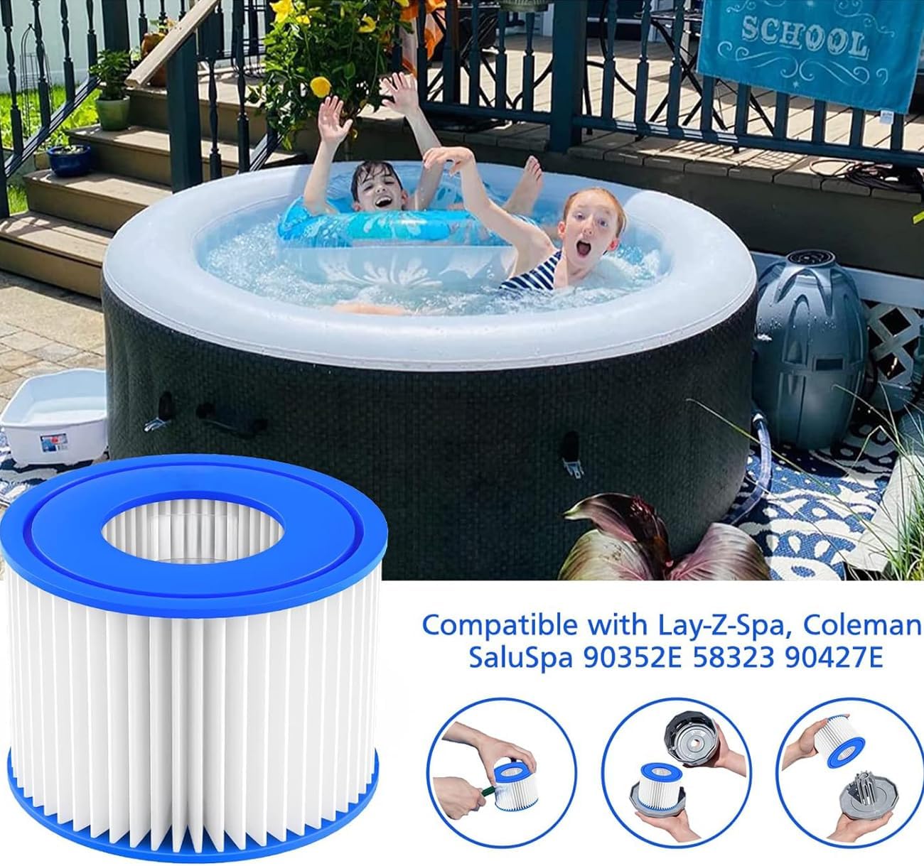 Hot Tub Filter for Bestway Fil – обзор и цена Basin Mixer Cartridge